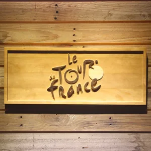 Le Tour de France Wood Sign