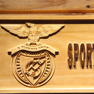 Lisbon S.L. Benfica Wood Sign