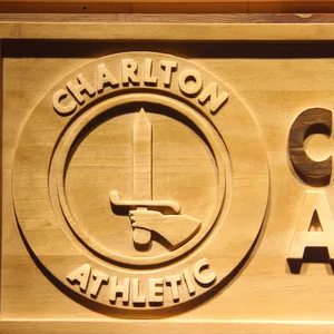 London Charlton Athletic FC Wood Sign