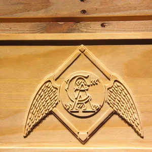 Los Angeles Angels of Anaheim 1993-1996 Logo Wood Sign - Legacy Edition