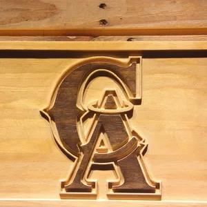 Los Angeles Angels of Anaheim 1995-1996 Logo Wood Sign - Legacy Edition