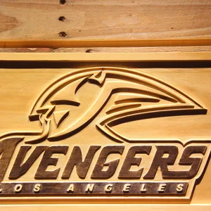 Los Angeles Avengers Wood Sign - Legacy Edition