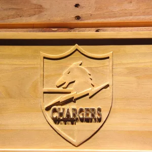 Los Angeles Chargers 1961-1973 Wood Sign - Legacy Edition