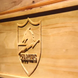Los Angeles Chargers 1961-1973 Wood Sign - Legacy Edition