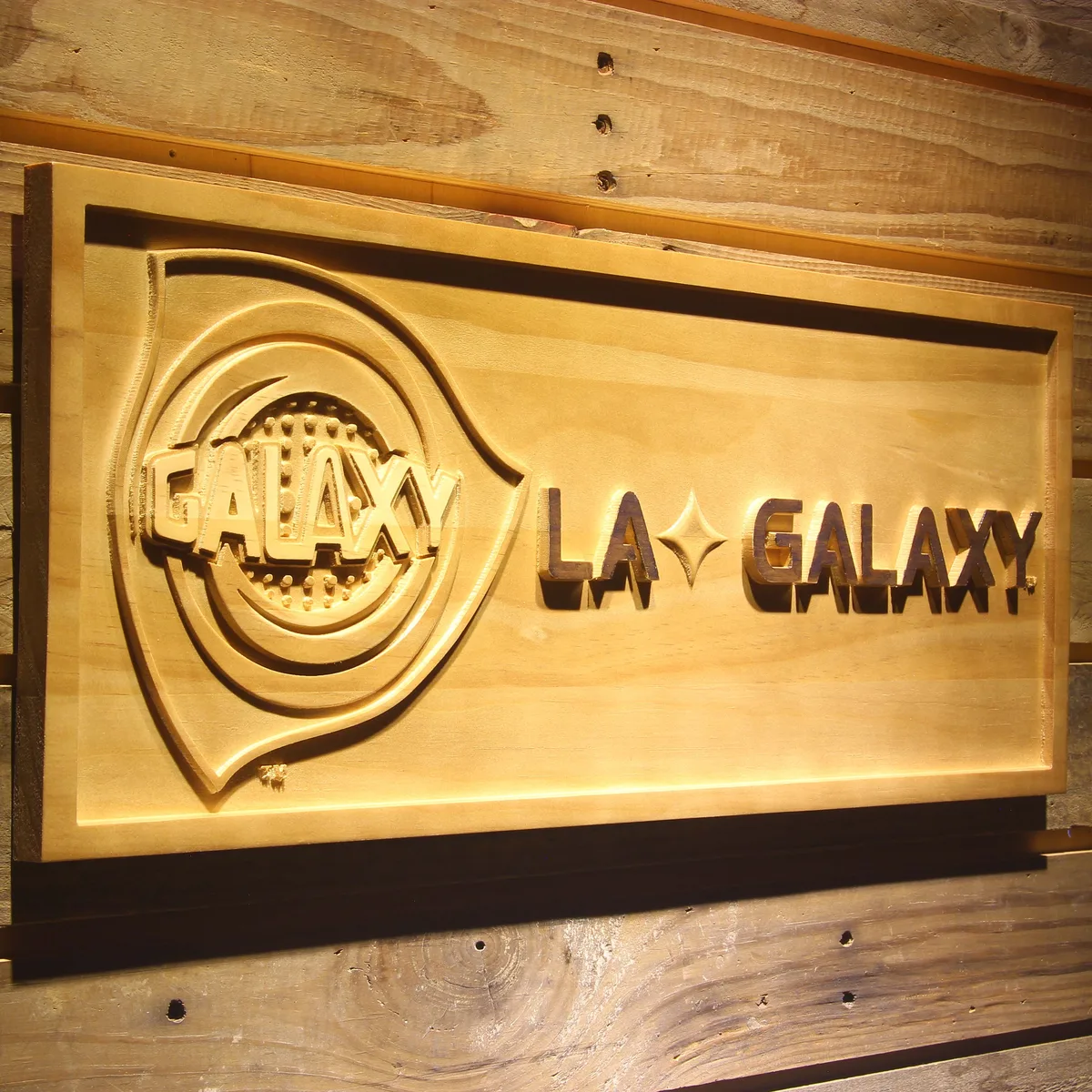 Los Angeles Galaxy Wood Sign - Legacy Edition