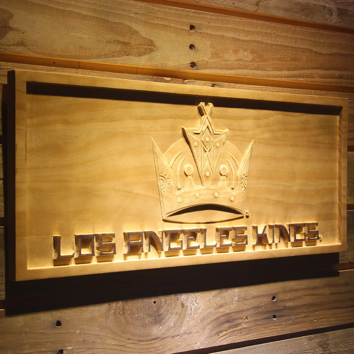 Los Angeles Kings Wood Sign