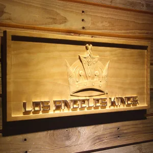 Los Angeles Kings Wood Sign