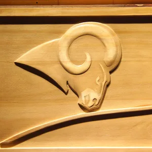Los Angeles Rams Split Wood Sign - Legacy Edition