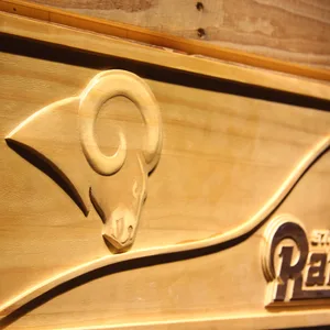 Los Angeles Rams Split Wood Sign - Legacy Edition
