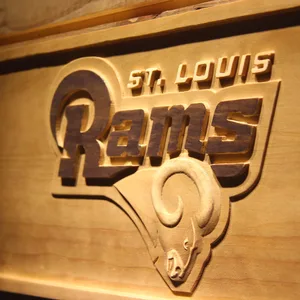 Los Angeles Rams Wood Sign - Legacy Edition