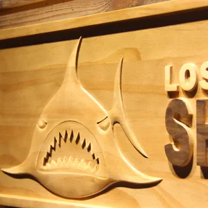 Los Angeles Sharks Wood Sign - Legacy Edition