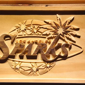 Los Angeles Sparks Wood Sign