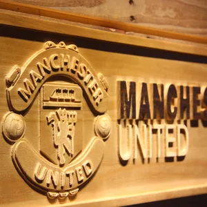 Manchester United Football Club Wood Sign