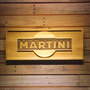 Martini Wood Sign