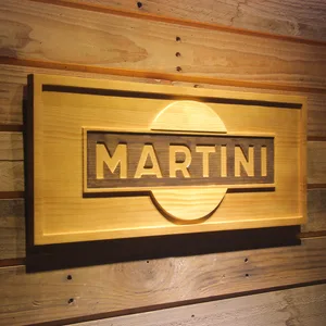 Martini Wood Sign