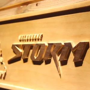 Melbourne Storm Wood Sign