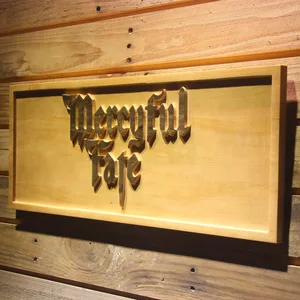 Mercyful Fate Wood Sign