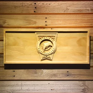 Miami Dolphins 1972 Perfect Season 30th Anniversary Wood Sign - Legacy Edition