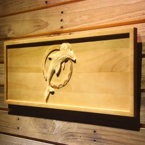Miami Dolphins 1989-1996 Wood Sign - Legacy Edition