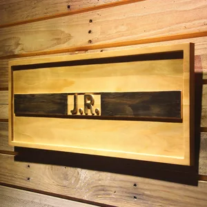 Miami Dolphins Joe Robbie Memorial Wood Sign - Legacy Edition