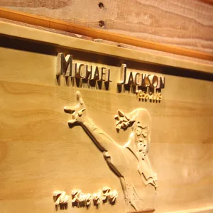 Michael Jackson 1958-2009 Wood Sign
