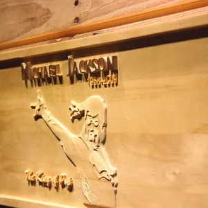 Michael Jackson 1958-2009 Wood Sign