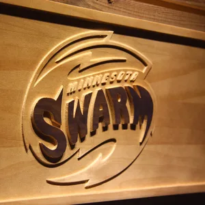 Minnesota Swarm Wood Sign - Legacy Edition