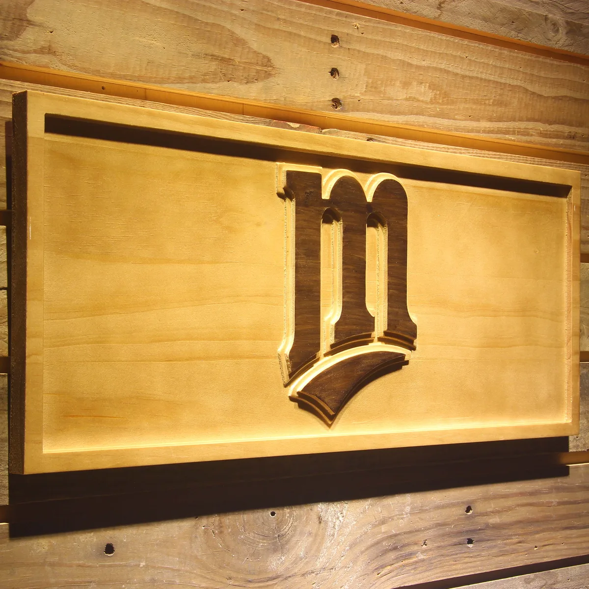 Minnesota Twins 6 Wood Sign - Legacy Edition