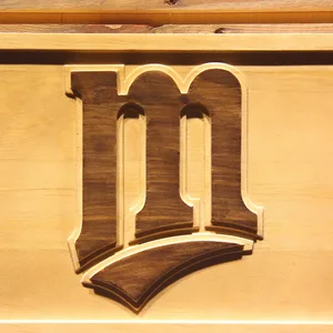 Minnesota Twins 6 Wood Sign - Legacy Edition