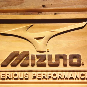 Mizuno Wood Sign