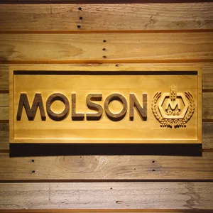 Molson Wood Sign