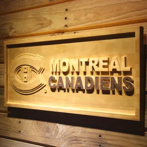 Montreal Canadiens Wood Sign
