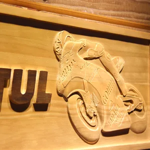 Motul Wood Sign