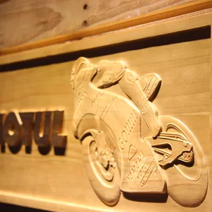 Motul Wood Sign