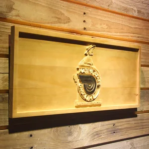 Native State Gasoline Wood Sign