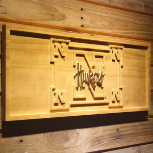 Nebraska Huskers Wood Sign - Legacy Edition