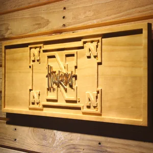 Nebraska Huskers Wood Sign - Legacy Edition