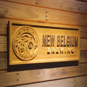New Belgium Brewing Company Wood Sign