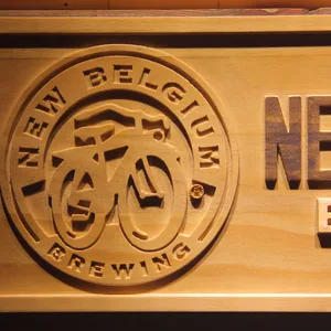 New Belgium Brewing Company Wood Sign