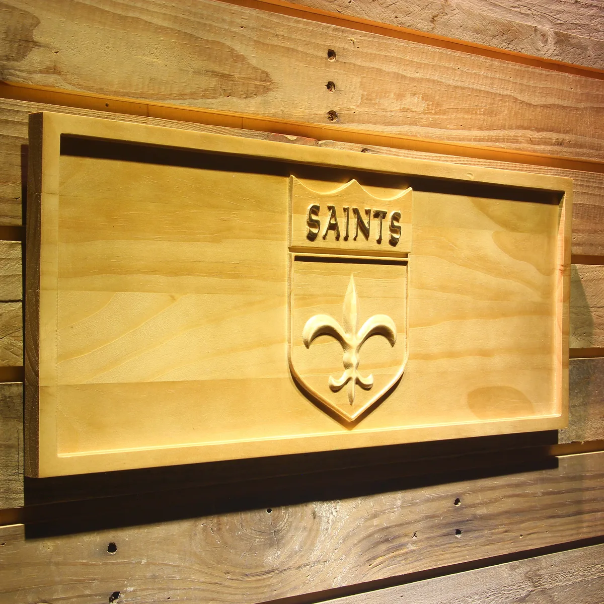 New Orleans Saints 1967-1984 Wood Sign - Legacy Edition