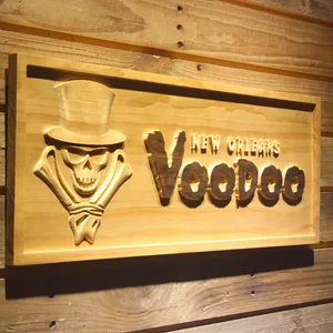 New Orleans VooDoo Wood Sign - Legacy Edition
