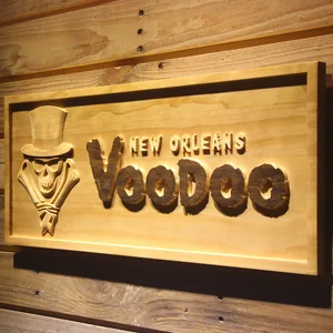 New Orleans VooDoo Wood Sign - Legacy Edition