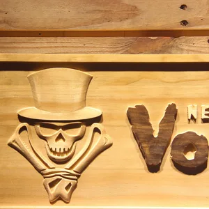 New Orleans VooDoo Wood Sign - Legacy Edition