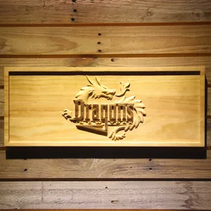 New York Dragons Wood Sign - Legacy Edition