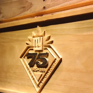 New York Giants 75th Anniversary Logo Wood Sign - Legacy Edition