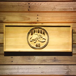 New York Giants Carl "Spider" Lockhart Memorial Wood Sign - Legacy Edition