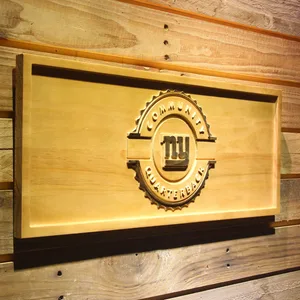 New York Giants Community Quarterback Wood Sign - Legacy Edition