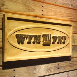 New York Giants Wellington Mara and Robert Tisch Memorial Wood Sign - Legacy Edition