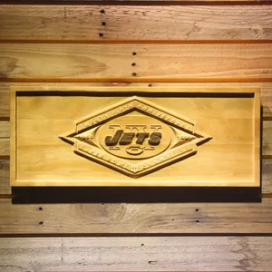 New York Jets Super Bowl III Championship 25th Anniversary Wood Sign - Legacy Edition