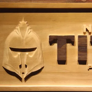 New York Titans Wood Sign
